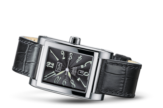 Oris Rectangular Day Date 01-585-7525-4064-07-5-20-44FC