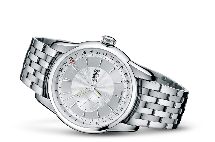 Oris Artelier Small Second, Pointer Date 2008 01-644-7597-4051-07-8-22-75