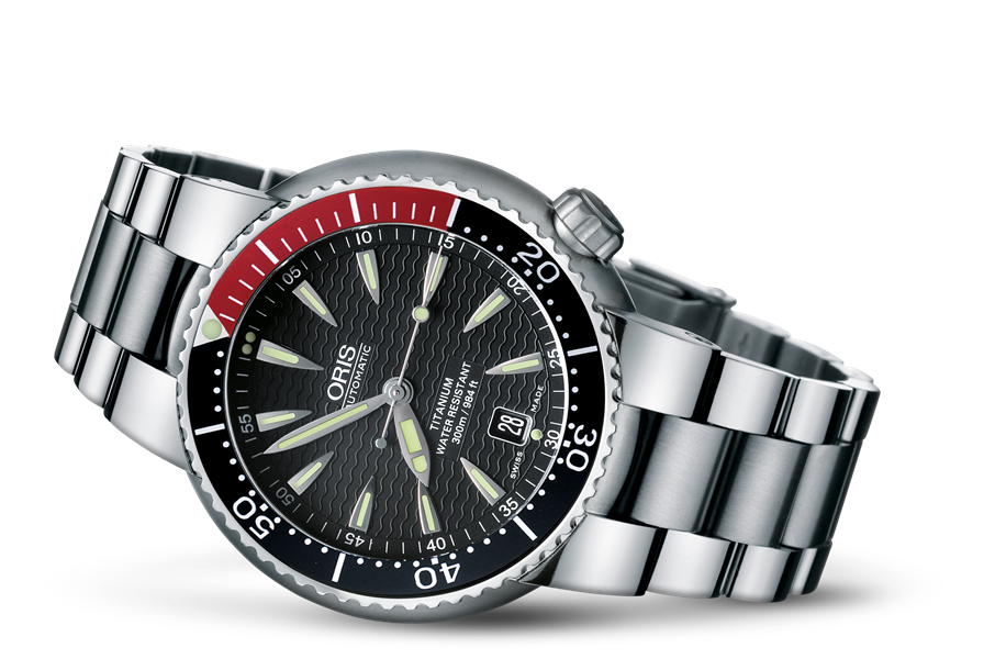 Oris Divers Titan Date 01-733-7562-7154-07-8-24-70PEB