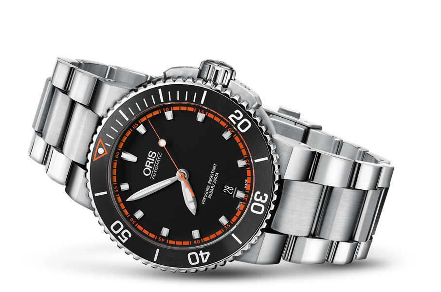 Oris Aquis Date 01-733-7653-4128-07-8-26-01PEB