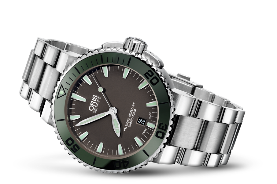 Oris Aquis Date 01-733-7653-4157-07-8-26-01PEB
