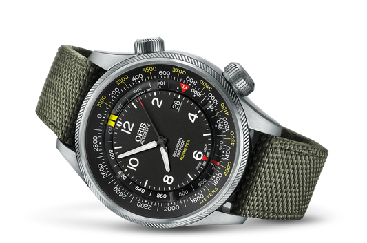 Oris Big Crown ProPilot Altimeter with Meter Scale 01-733-7705-4164-SET-5-23-14FC