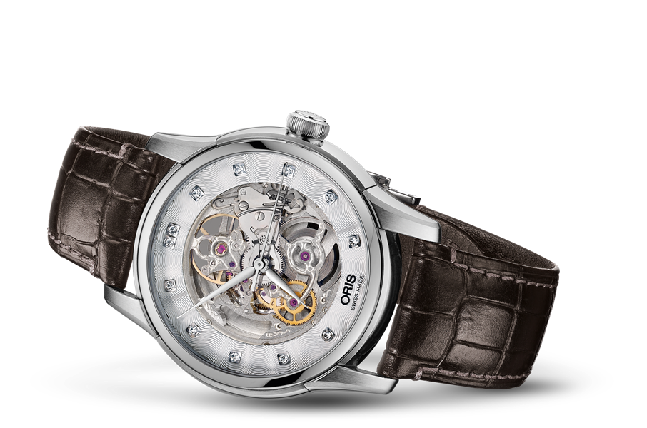 Oris Artelier Skeleton Diamonds 01-734-7670-4019-07-5-21-70FC