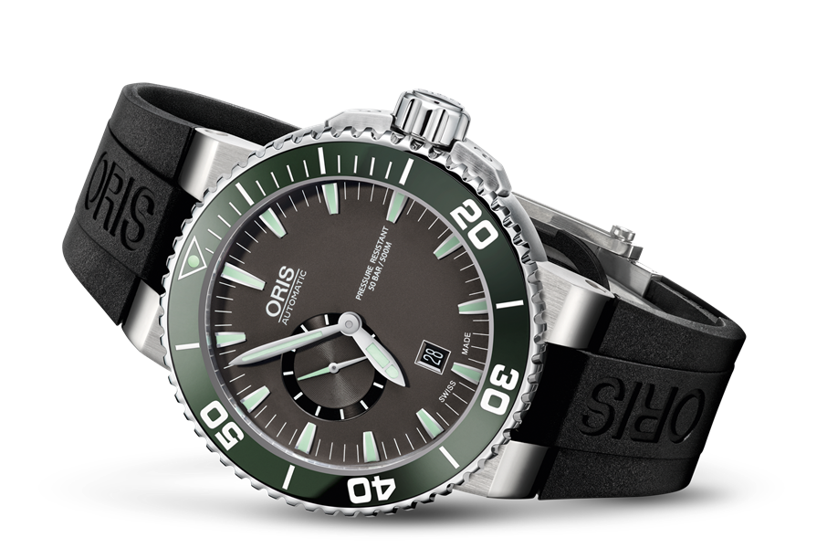 Oris Aquis Small Second, Date 01-743-7673-4137-07-4-26-34EB