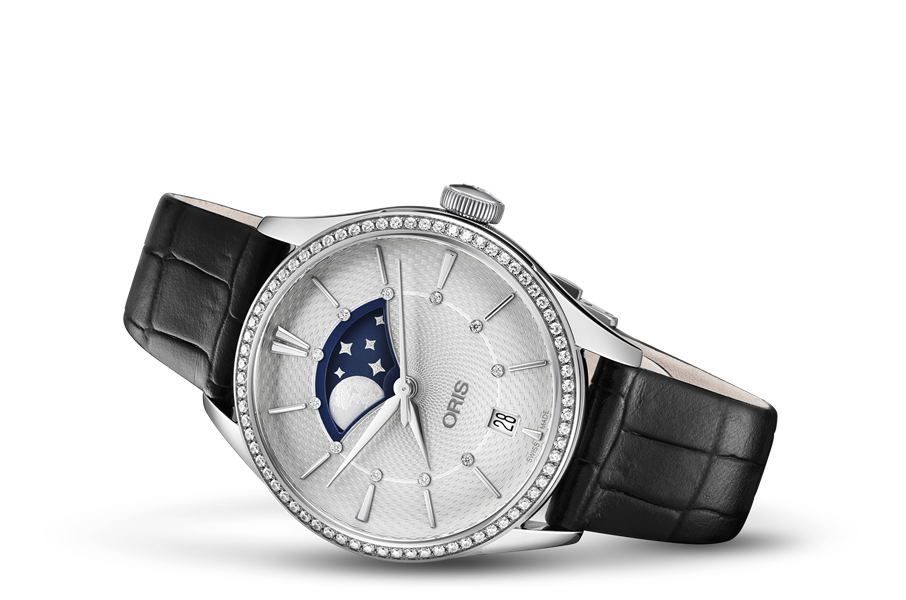 Oris Artelier Grande Lune, Date Diamonds 01-763-7723-4951-07-5-18-64FC