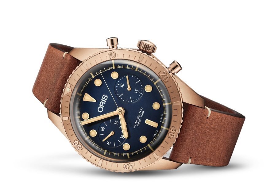 Oris Carl Brashear Chronograph Limited Edition 01-771-7744-3185-SET-LS