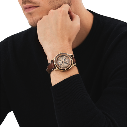 Montblanc 1858 Geosphere Limited Edition - 1858 pieces - Cupro-aluminium - Titane - Brown - Montblanc® US MB128504