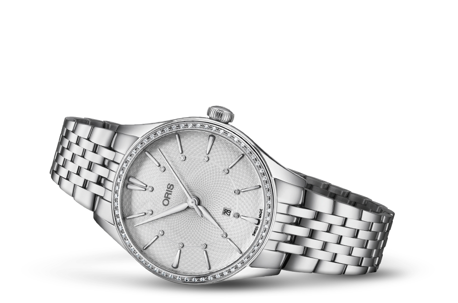 Oris Artelier Date Diamonds 01-561-7724-4951-07-8-17-79