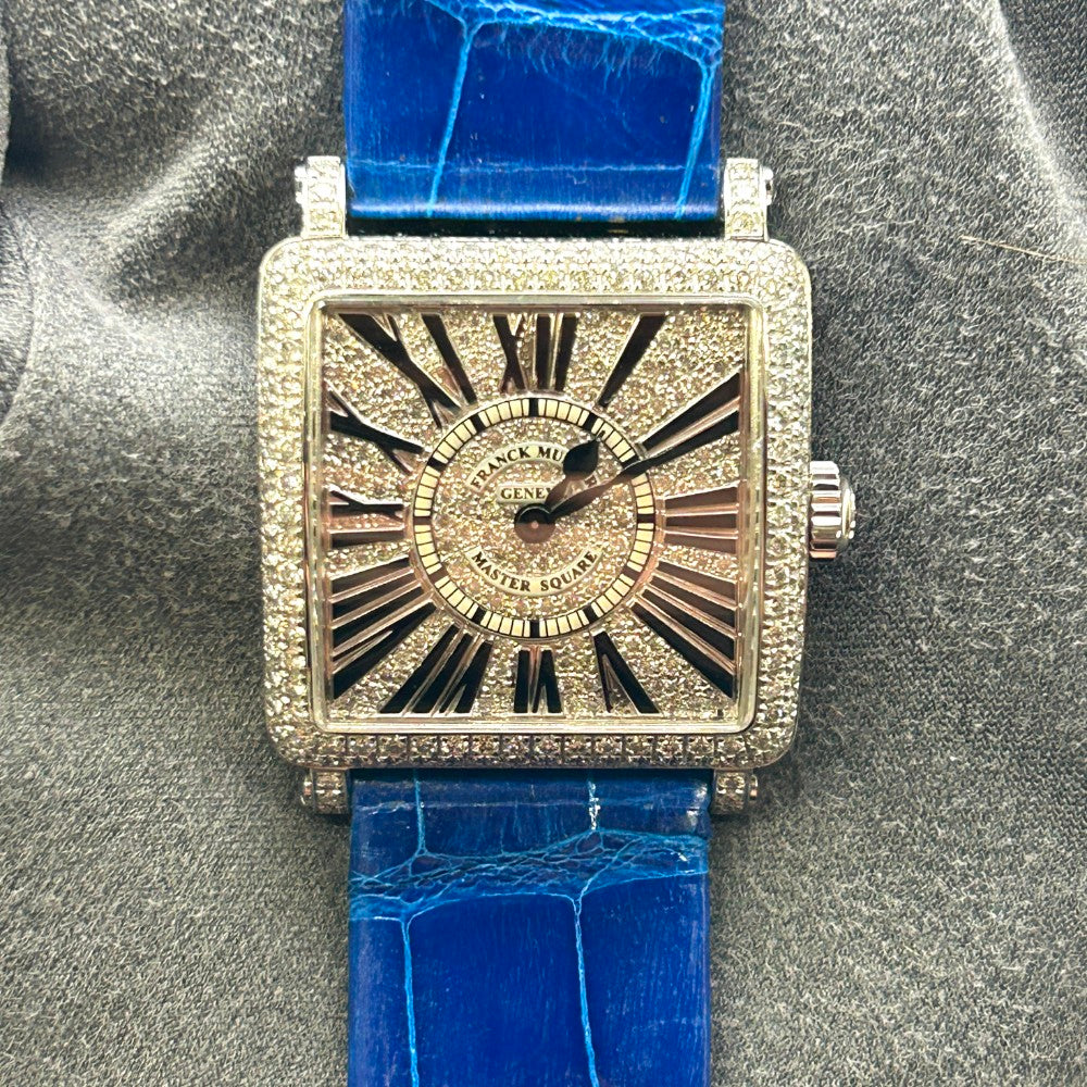 Pre-Owned Franck Muller Master Square 6002 S QZ D CD