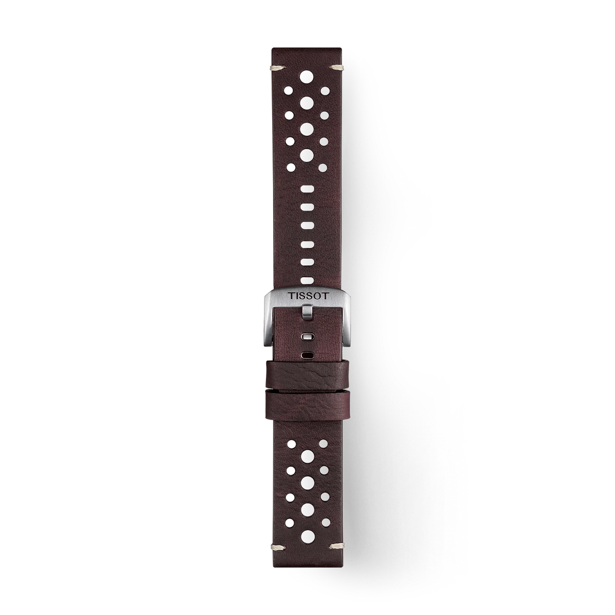 Tissot Official Brown Leather Strap Lugs 22 mm T852046777