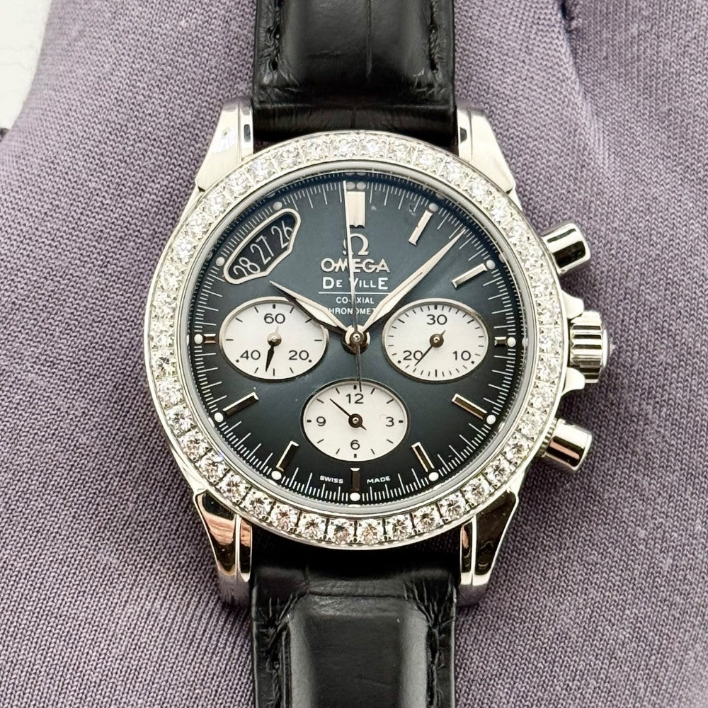 Pre-Owned Omega De Ville Co-Axial Chronograph 35 422.18.35.50.06.001