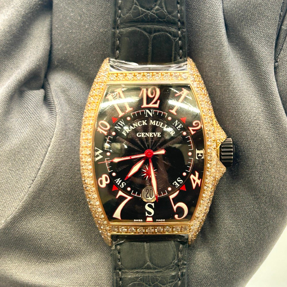 Pre-Owned Franck Muller Cintree Curvex Mariner 7080 SC DT D