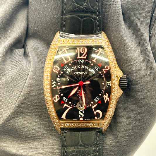 Pre-Owned Franck Muller Cintree Curvex Mariner 7080 SC DT D