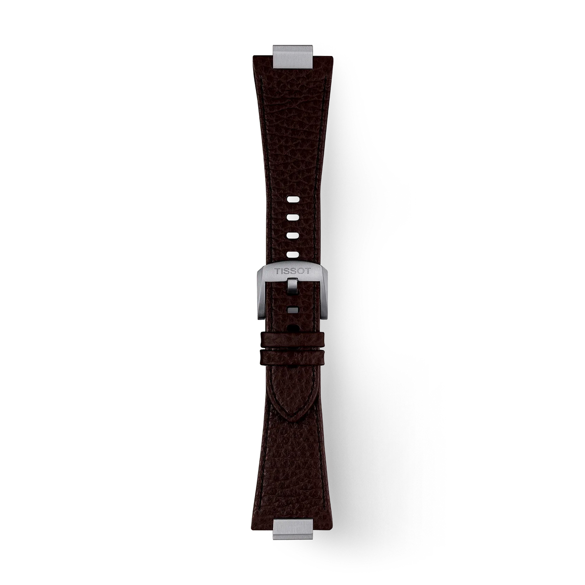 Tissot Official Brown PRX 42mm leather strap T852049413