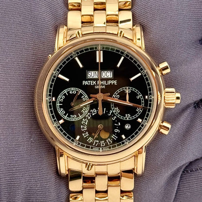 Pre-Owned Patek Philippe Grand Complications Split Seconds Perpetual Calendar 5204/1R-001