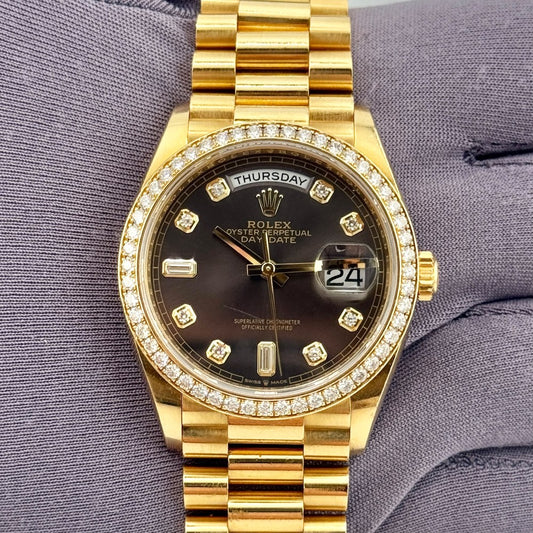 Pre-Owned Rolex Day-Date 36mm 128348RBR