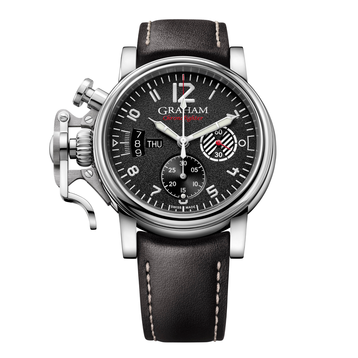 Graham CHRONOFIGHTER VINTAGE - BLACK 2CVAS.B40A