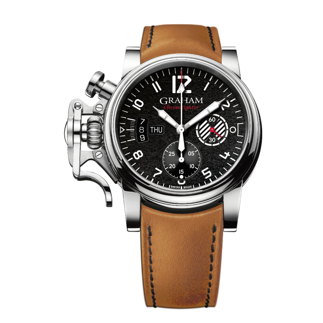 Graham CHRONOFIGHTER VINTAGE - BLACK 2CVAS.B40A