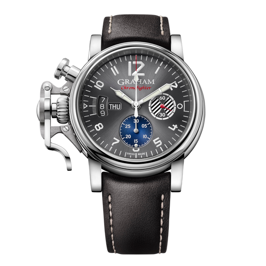 Graham CHRONOFIGHTER VINTAGE - GREY 2CVAS.S08A