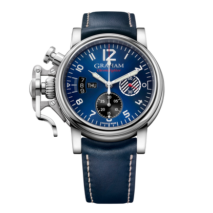 Graham CHRONOFIGHTER VINTAGE - BLUE 2CVAS.U21A