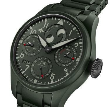 IWC Big Pilot’s Watch Perpetual Calendar TOP GUN Woodland IW503101