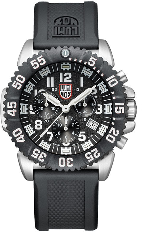 Luminox Navy Seal Steel Colormark Chornograph 3180 Series Men's Watch 3181