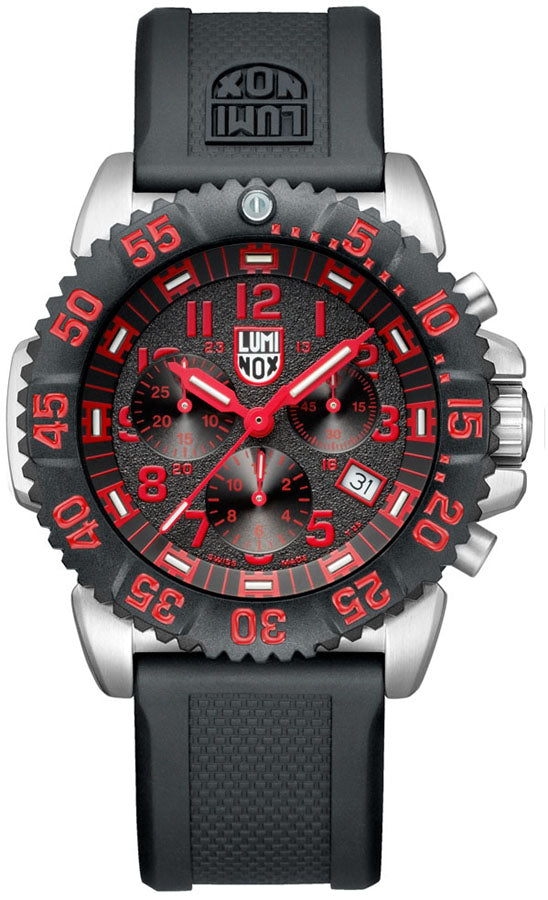 Luminox Navy Seal Steel Colormark Chronograph 3180 Series 3195 Men's Watch