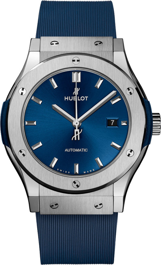 Classic Fusion Titanium Blue 42mm