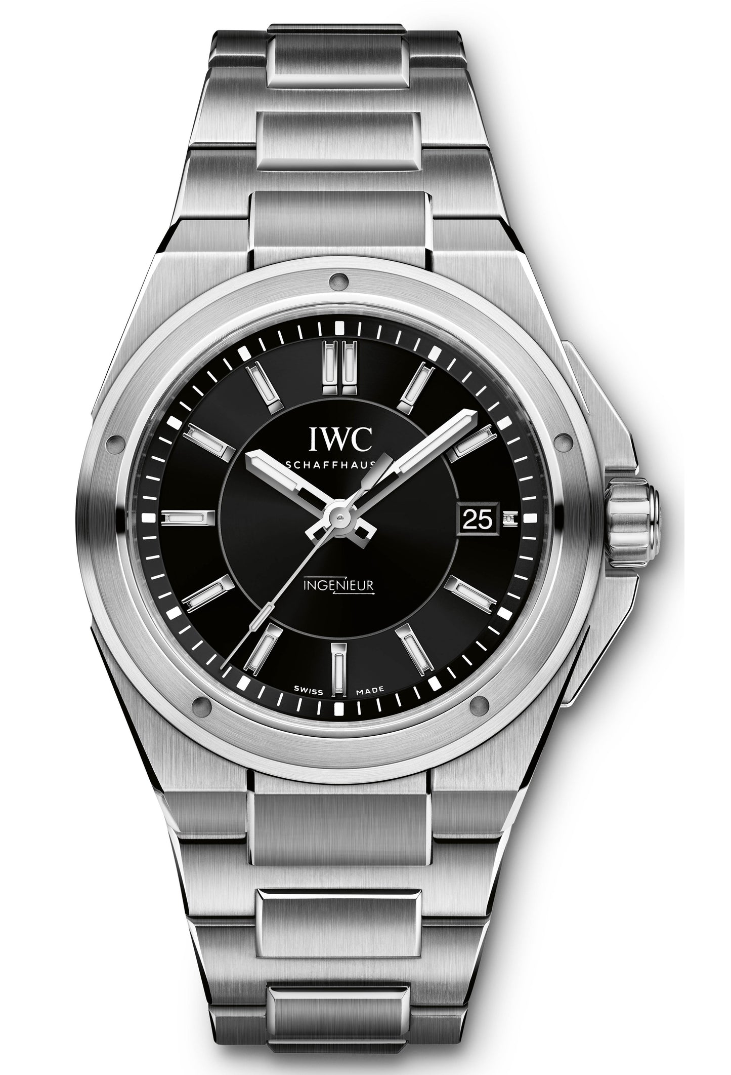 IWC Ingenieur Automatic Steel Black Dial 3239-02