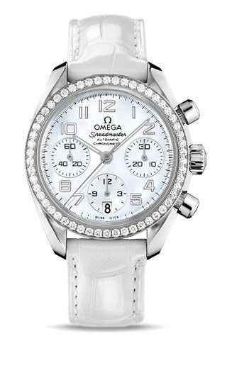 Omega Ladies' Speedmaster Automatic Chronometer 324.18.38.40.05.001 Watch