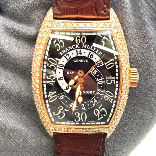Franck Muller Cintree Curvex Day / Night 7880 DH R D – Rose Gold, 36Mm