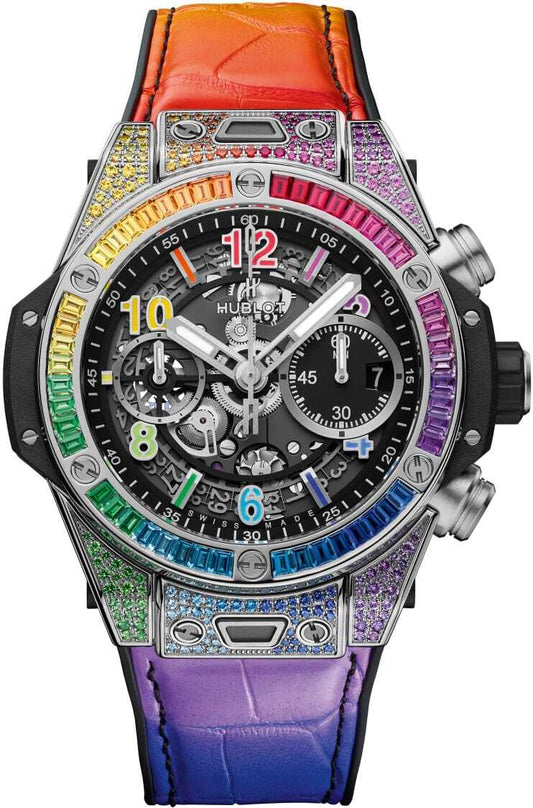 Big Bang Unico Titanium Rainbow 42mm