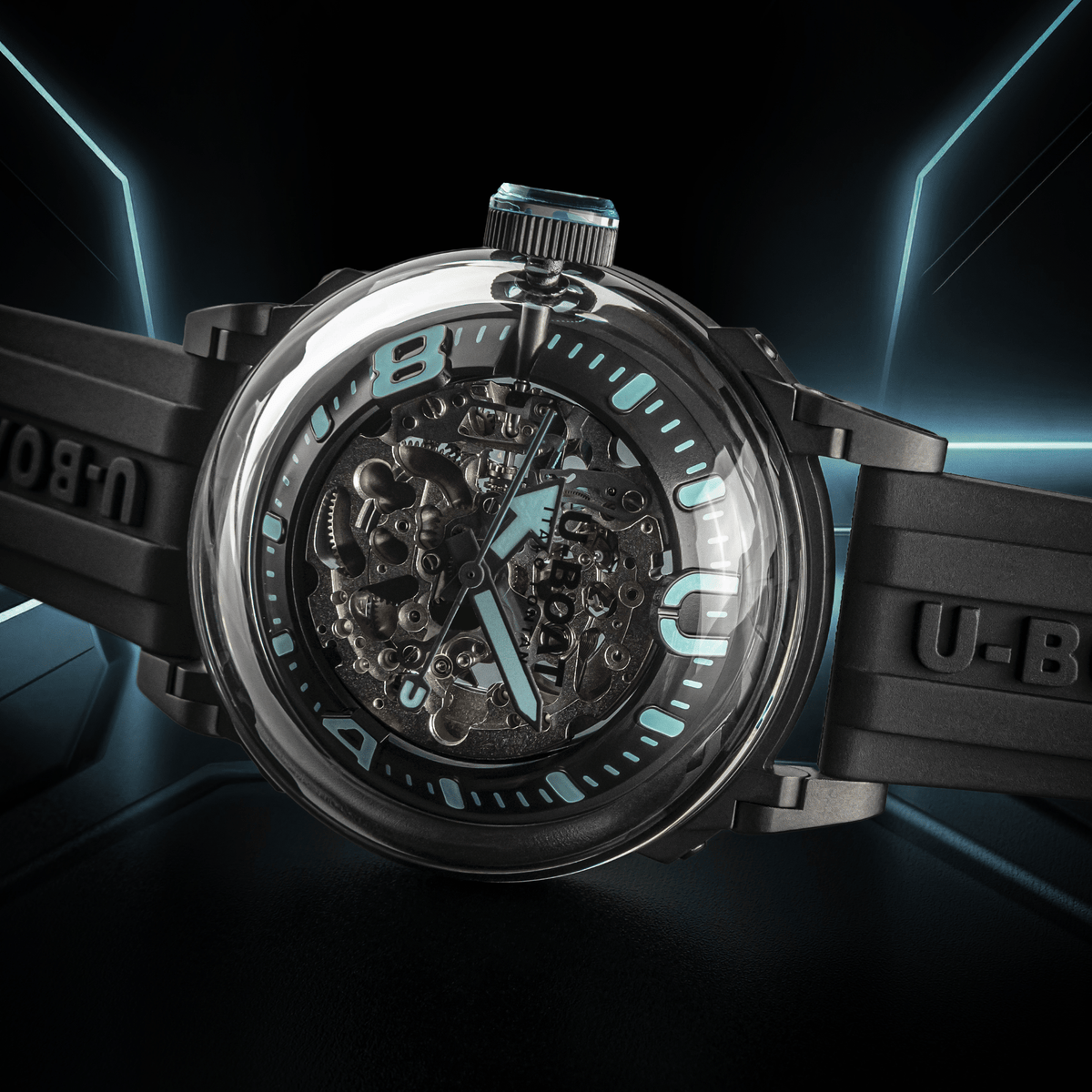 U-Boat U-65 AUTOMATIC 44mm PVD TURQUOISE - U-Boat 3348