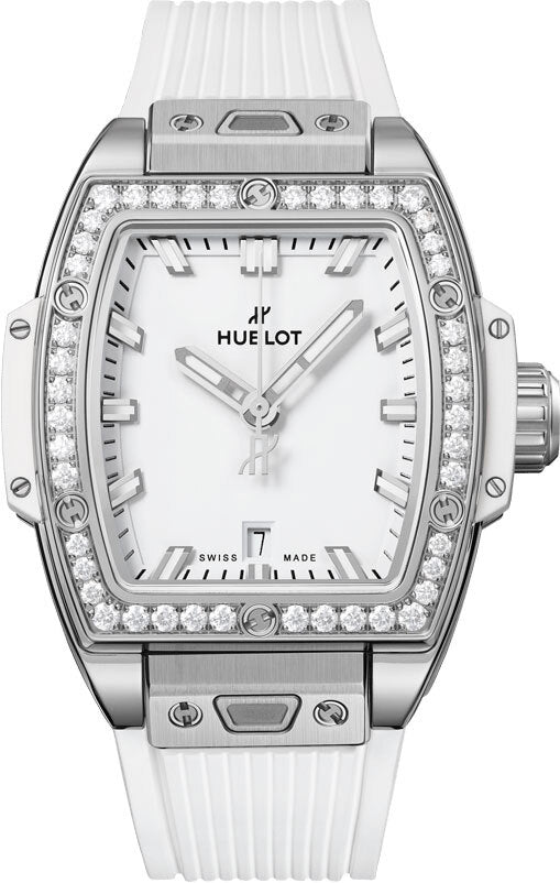 Spirit of Big Bang Steel White Diamonds 32mm