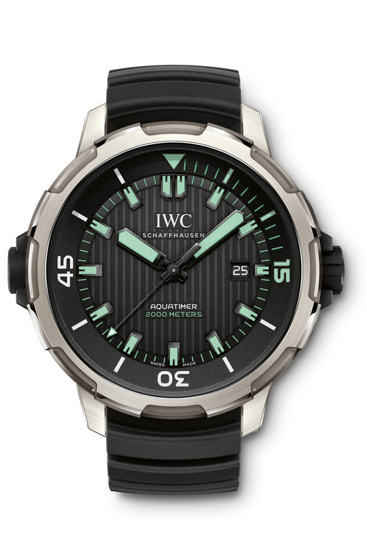 IWC Aquatimer Automatic 2000 Steel Black Dial 3580-02