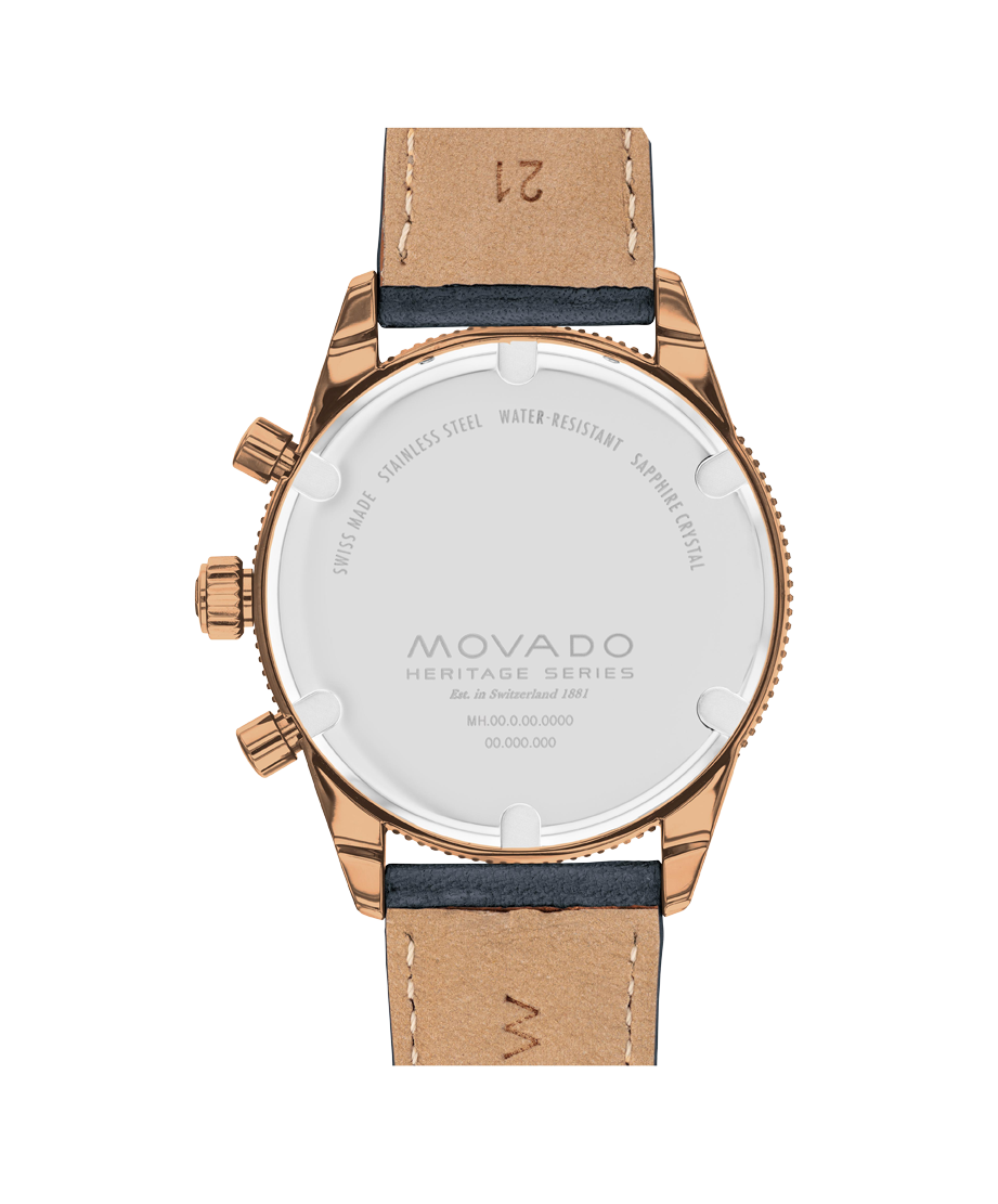 Movado Heritage Calendoplan S Chronograph 3650168
