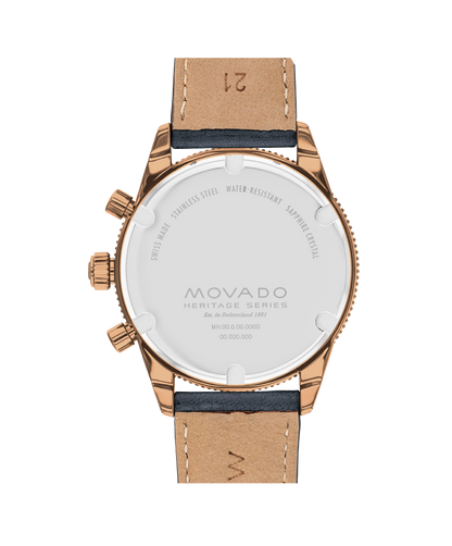 Movado Heritage Calendoplan S Chronograph 3650168