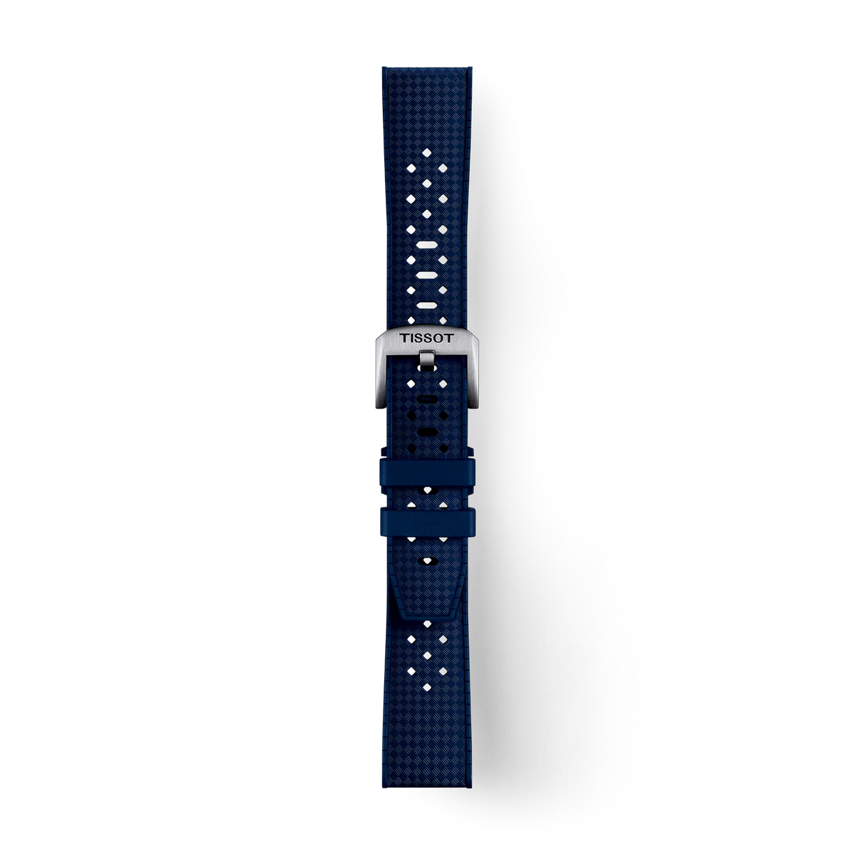 Tissot Official Blue Rubber Strap Lugs 20mm T852049963