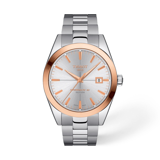 Tissot Gentleman Gold bezel 40mm T9274074103100