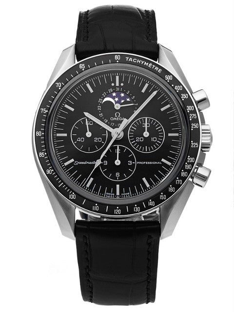 Mens Omega Speedmaster Moon Phase 3876.50.31 Watch