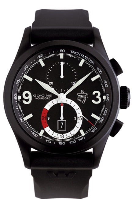 Glycine Incursore Black Jack Automatic Chronograph