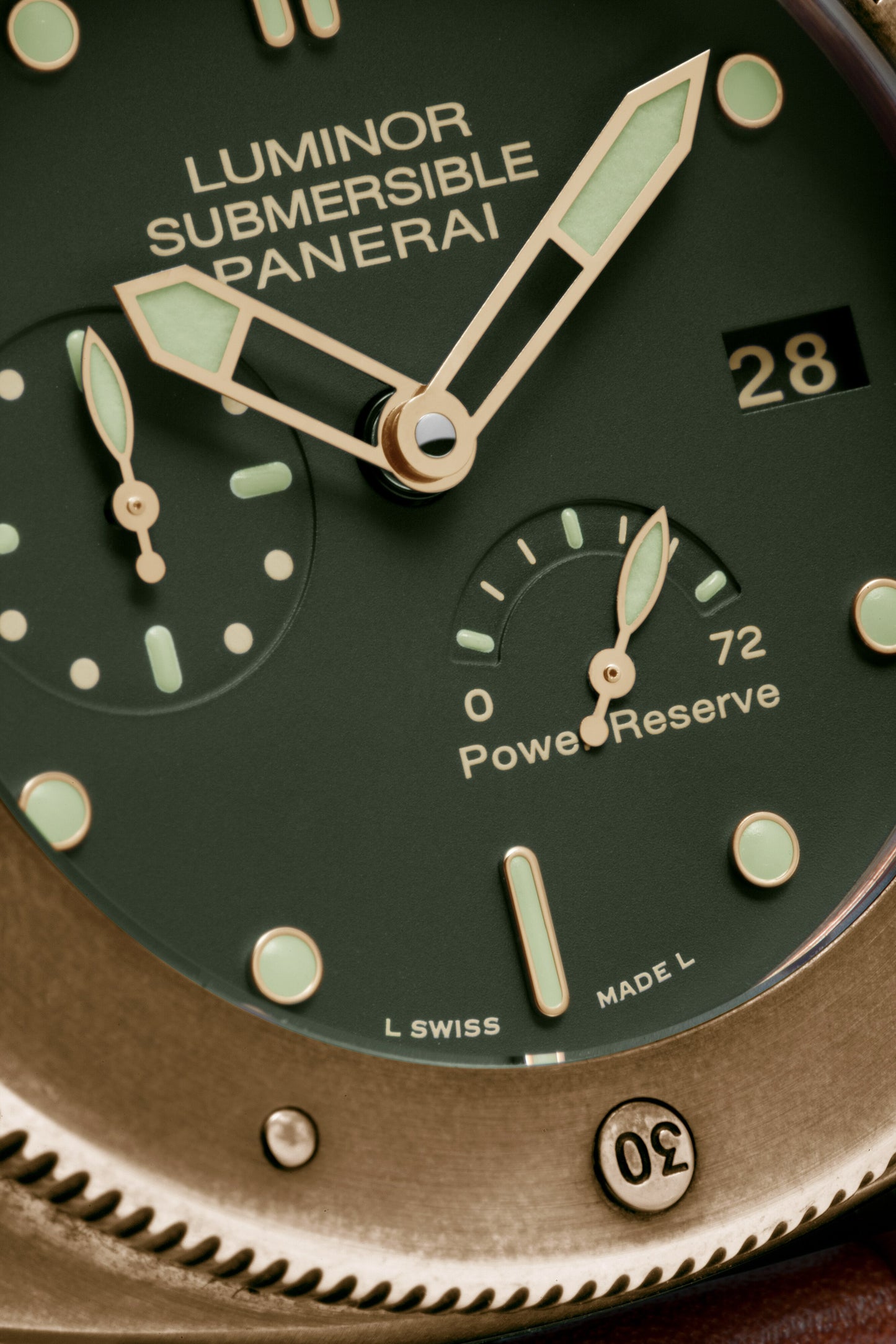 Panerai Luminor Submersible 1950 3 Days Power Reserve Automatic Bronzo PAM00507