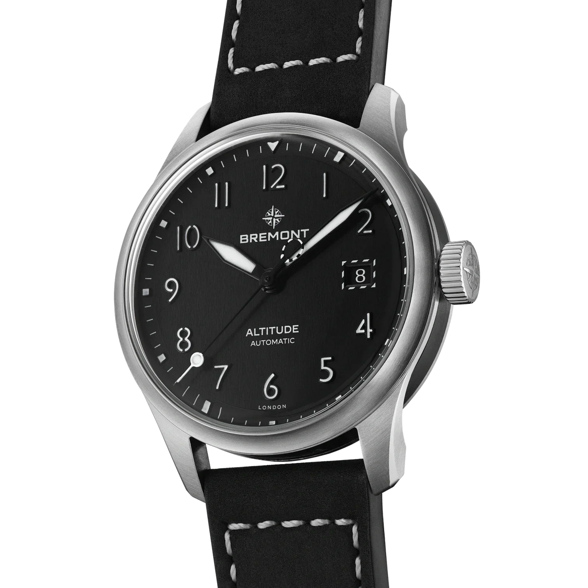 Bremont Watches | Mens | Altitude Altitude 39 Date ALT39-DT-SS-BK-L-S