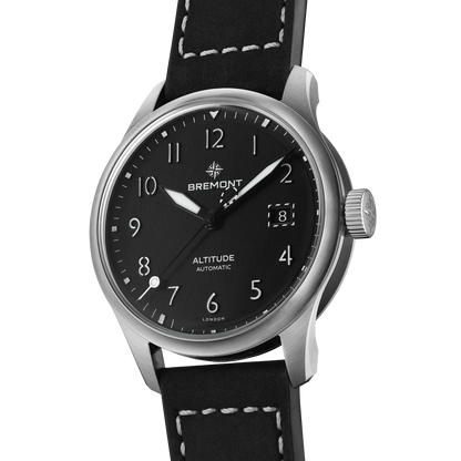 Bremont Watches | Mens | Altitude Altitude 39 Date ALT39-DT-SS-BK-L-S