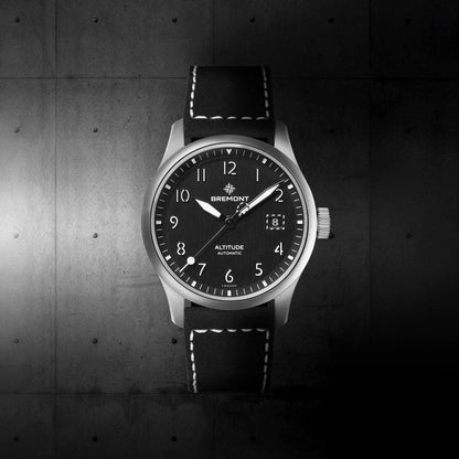 Bremont Watches | Mens | Altitude Altitude 39 Date ALT39-DT-SS-BK-L-S