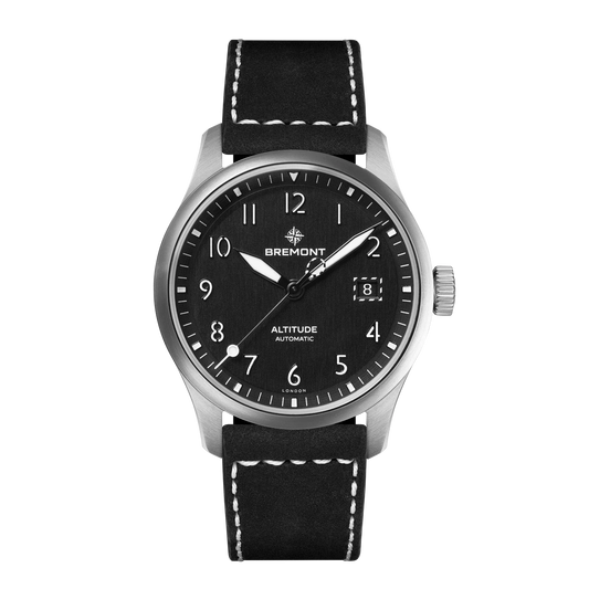 Bremont Watches | Mens | Altitude Altitude 39 Date ALT39-DT-SS-BK-L-S