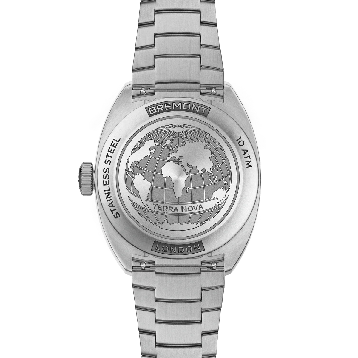 Bremont Watches | Mens | Terra Nova Terra Nova 40.5 Jumping Hour TN40-JH-SS-BK-B