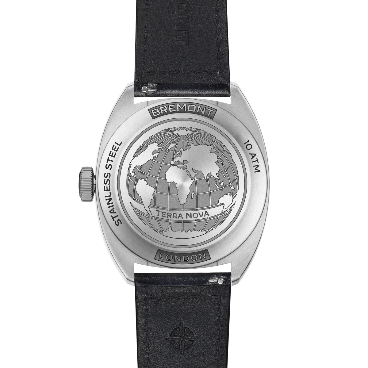 Bremont Watches | Mens | Terra Nova Terra Nova 40.5 Jumping Hour TN40-JH-SS-BK-L-S