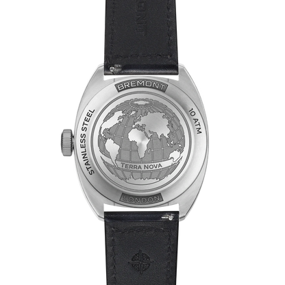 Bremont Watches | Mens | Terra Nova Terra Nova 40.5 Jumping Hour TN40-JH-SS-BK-L-S