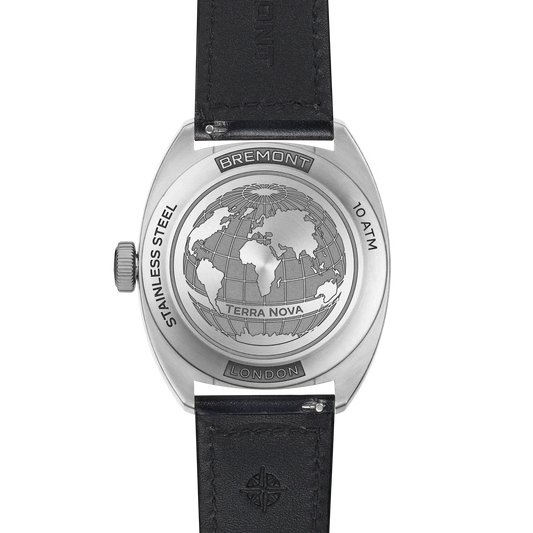 Bremont Watches | Mens | Terra Nova Terra Nova 40.5 Jumping Hour TN40-JH-SS-BK-L-S